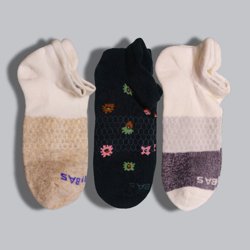 3 PAIR Women's Tri-Block Bombas Socks🧦 S, M, L (Multi Colors) [100% AUTHENTIC]