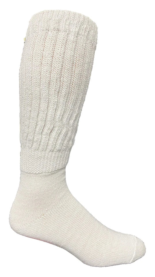 Yacht & Smith 12 Pairs Men's Cotton Extra Heavy Slouch Socks, Boot Sock, (10-13)